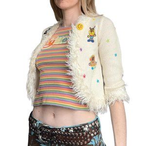 The cutest little knitted bolero by Mini-K